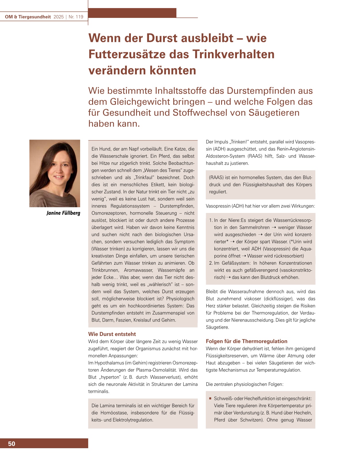 Wenn der Durst ausbleibt – wie Futterzusätze das Trinkverhalten verändern könnten