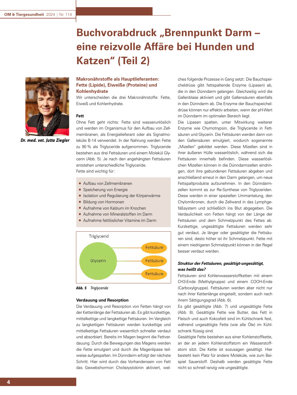 Buchvorabdruck „Brennpunkt Darm – eine reizvolle Affäre bei Hunden und Katzen“ (Teil 2)