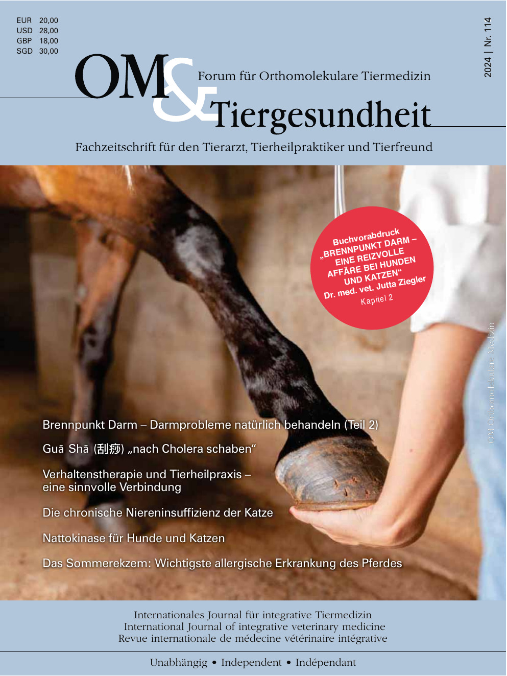Natürliche Mittel bei häufigen Hunde-, Katzen- und Pferdekrankheiten einsetzen