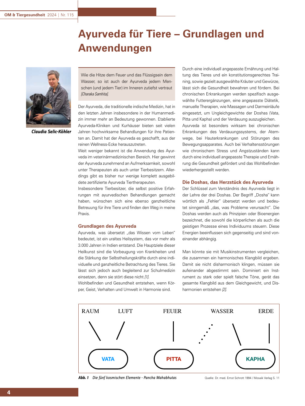 Ayurveda für Tiere – Grundlagen und Anwendungen